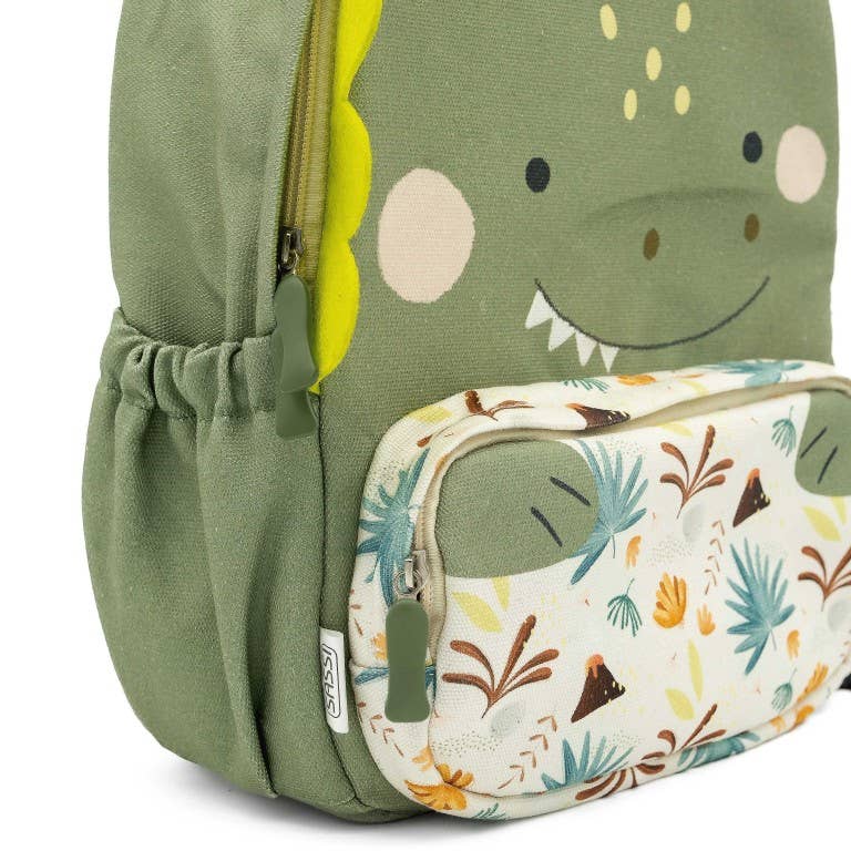 Rucsac copii A4 în formă de dinozaur Cracky, marca Sassi