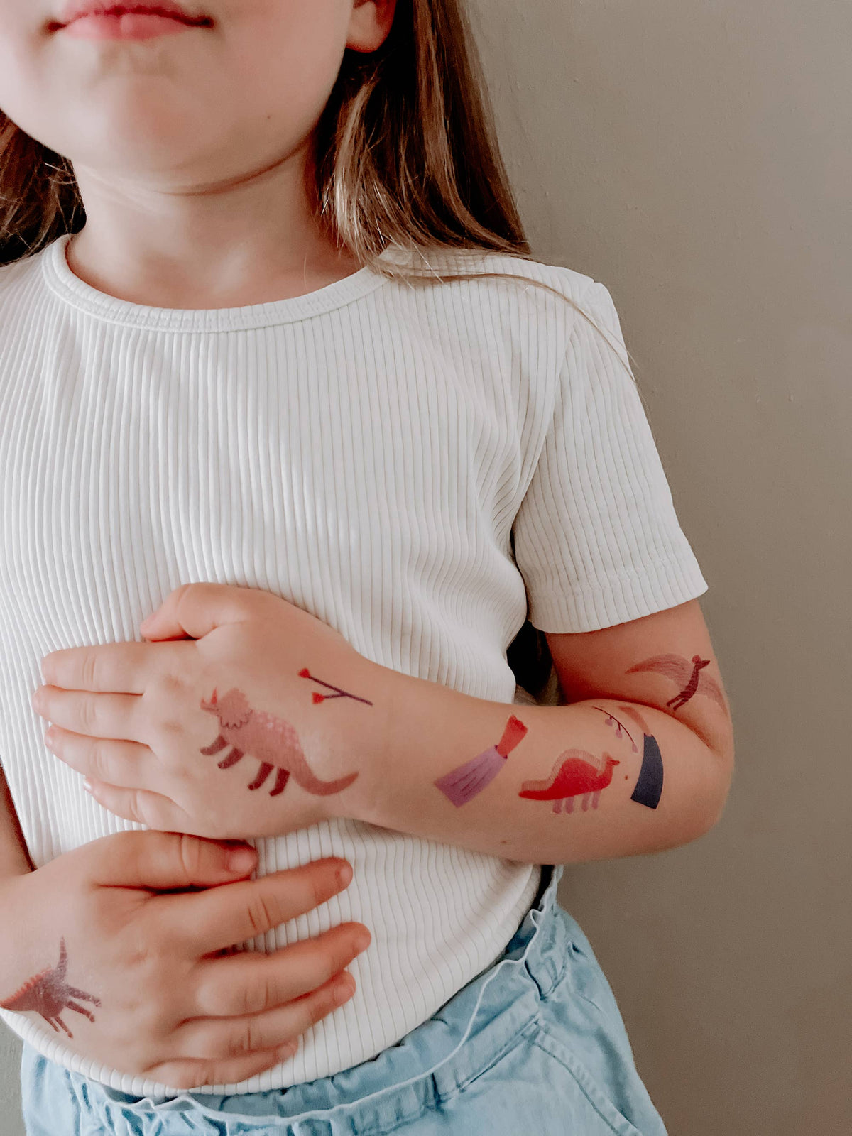 Tatuaje temporare pentru copii cu dinozauri, marca nuukk