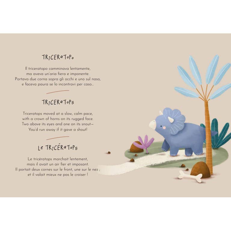 Cutie magnetică Sassi cu dinozauri, 35 de magneți și carte