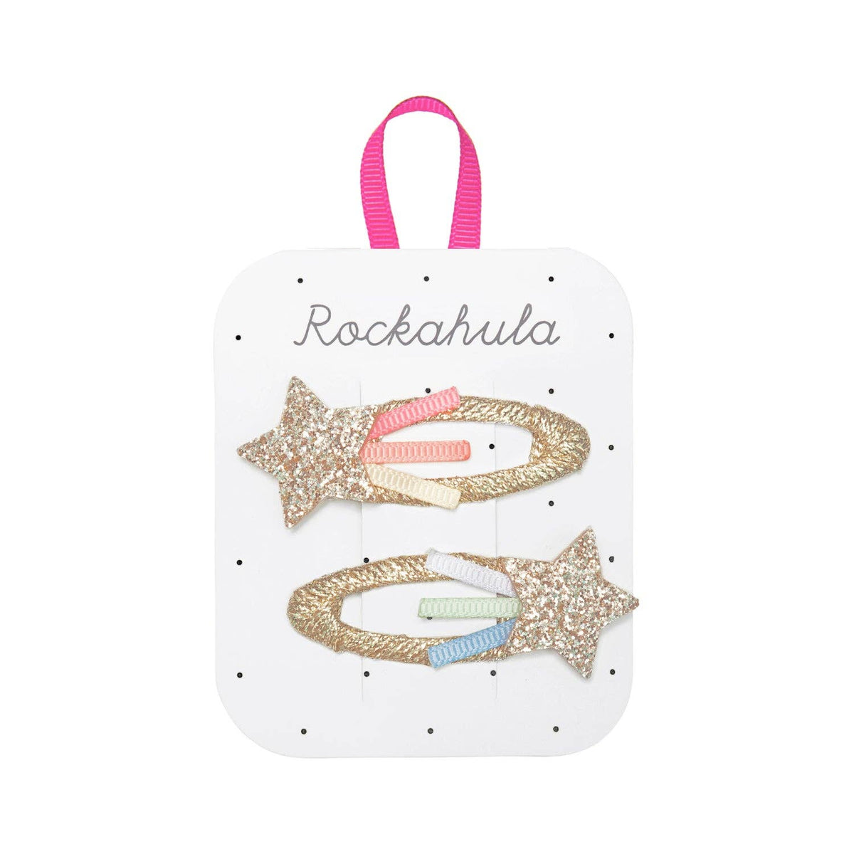 Agrafe de păr Rockahula Rainbow Shooting Star (set de 2)