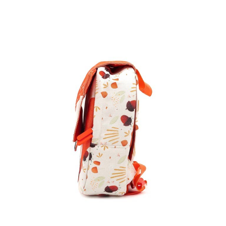 Rucsac mini A5 în formă de vulpe Crunchy, marca Sassi