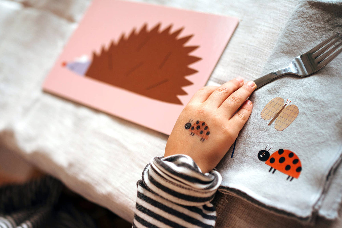 Tatuaje temporare pentru copii cu buburuze, marca nuukk