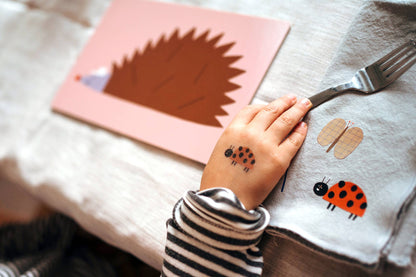 Tatuaje temporare pentru copii cu buburuze, marca nuukk