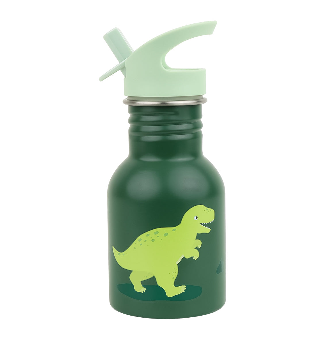 Sticlă inox mini 350 ml cu dinozaur, A Little Lovely Company
