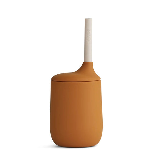 Cană cu cioc Ellis Liewood, nuanța Mustard / Sandy Mix