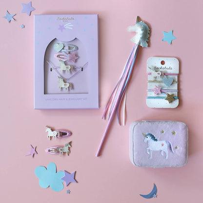 Elastice de păr Rockahula Unicorn (set de 4)