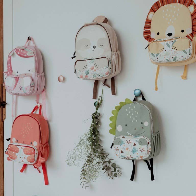 Rucsac copii A4 în formă de dinozaur Cracky, marca Sassi