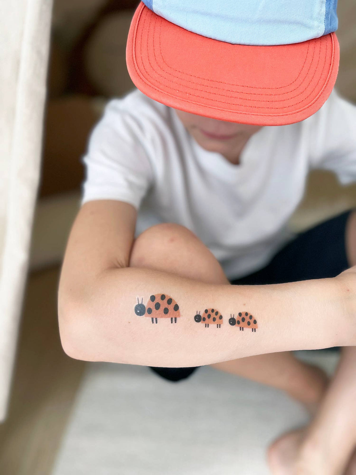 Tatuaje temporare pentru copii cu buburuze, marca nuukk