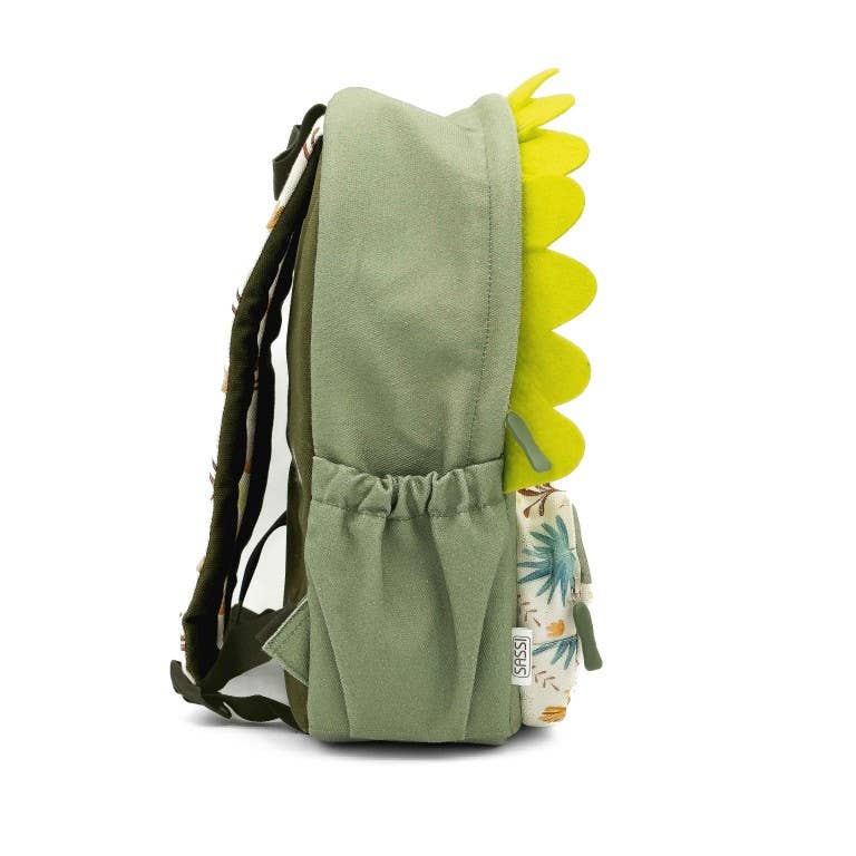 Rucsac copii A4 în formă de dinozaur Cracky, marca Sassi