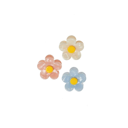 Set de trei clame de păr în formă de margaretă Rockahula Mini Daisy
