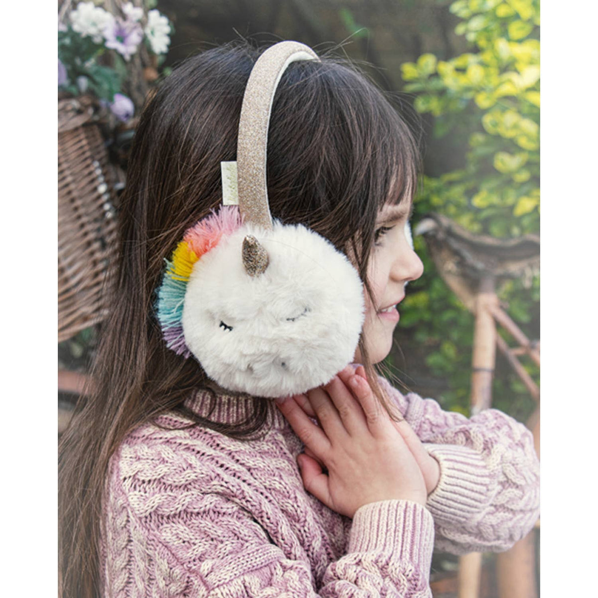Căști pentru urechi Rockahula Rainbow Unicorn