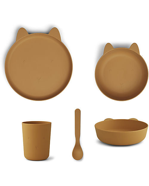 Set veselă Paul Liewood, nuanța Rabbit / Mustard